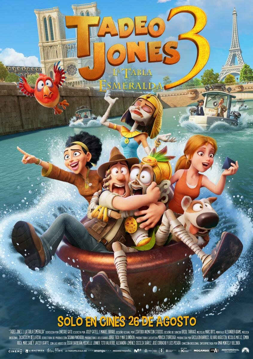 Tadeo Jones 3. La tabla esmeralda(2022) [CLYON]