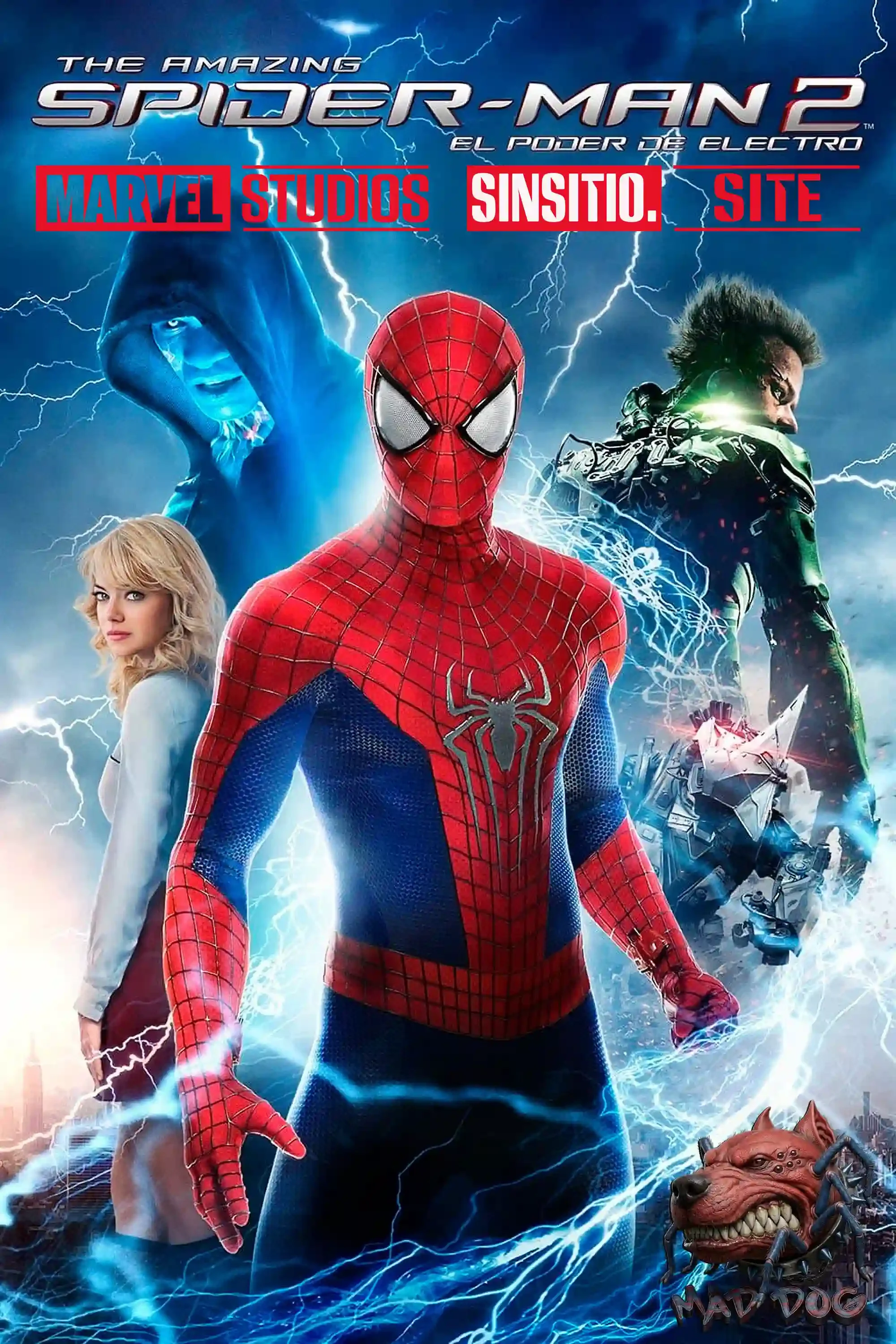 The Amazing Spiderman 2,El poder de Electro (2014).HEVC BDrip 1080p (Spanish-English+Subs)