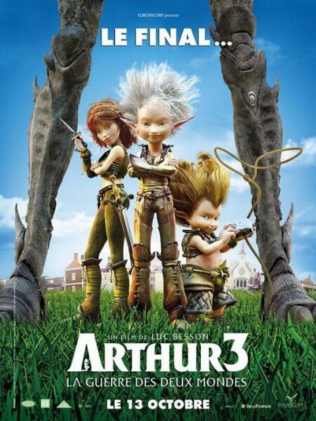 Arthur 3 La guerra de los mundos (2010) DVDRip XviD Castellano AC3 5.1