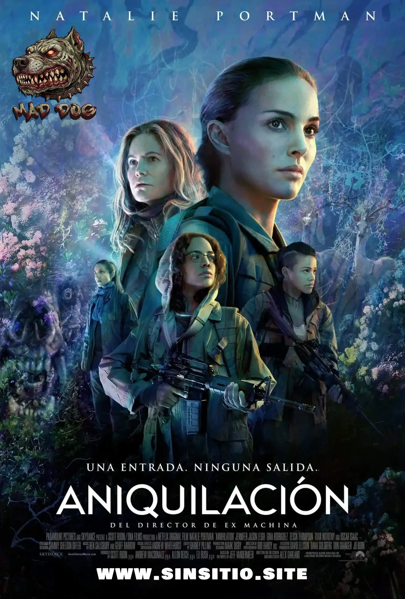 Aniquilación (2018).BDrip 1080p (Spanish-English+Subs)