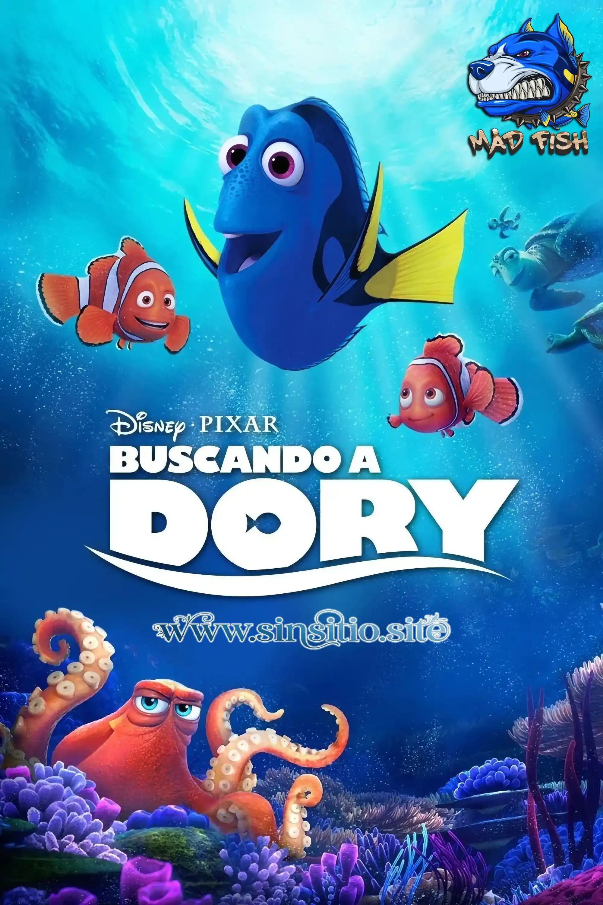 Buscando a Dory (2016).HEVC HD 1080p (Spanish-English+Subt)