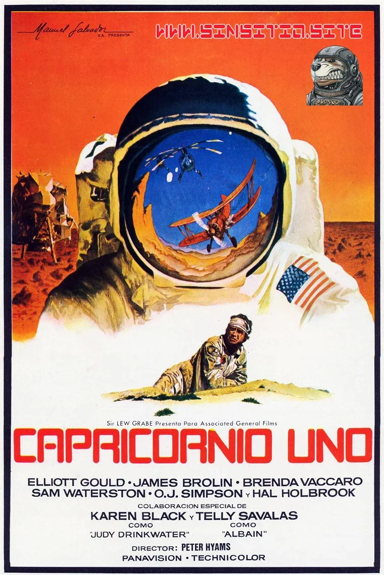 Capricornio Uno (1977).(Remasterizada).HEVC BDRip 1080p (Spanish-English+Subt)