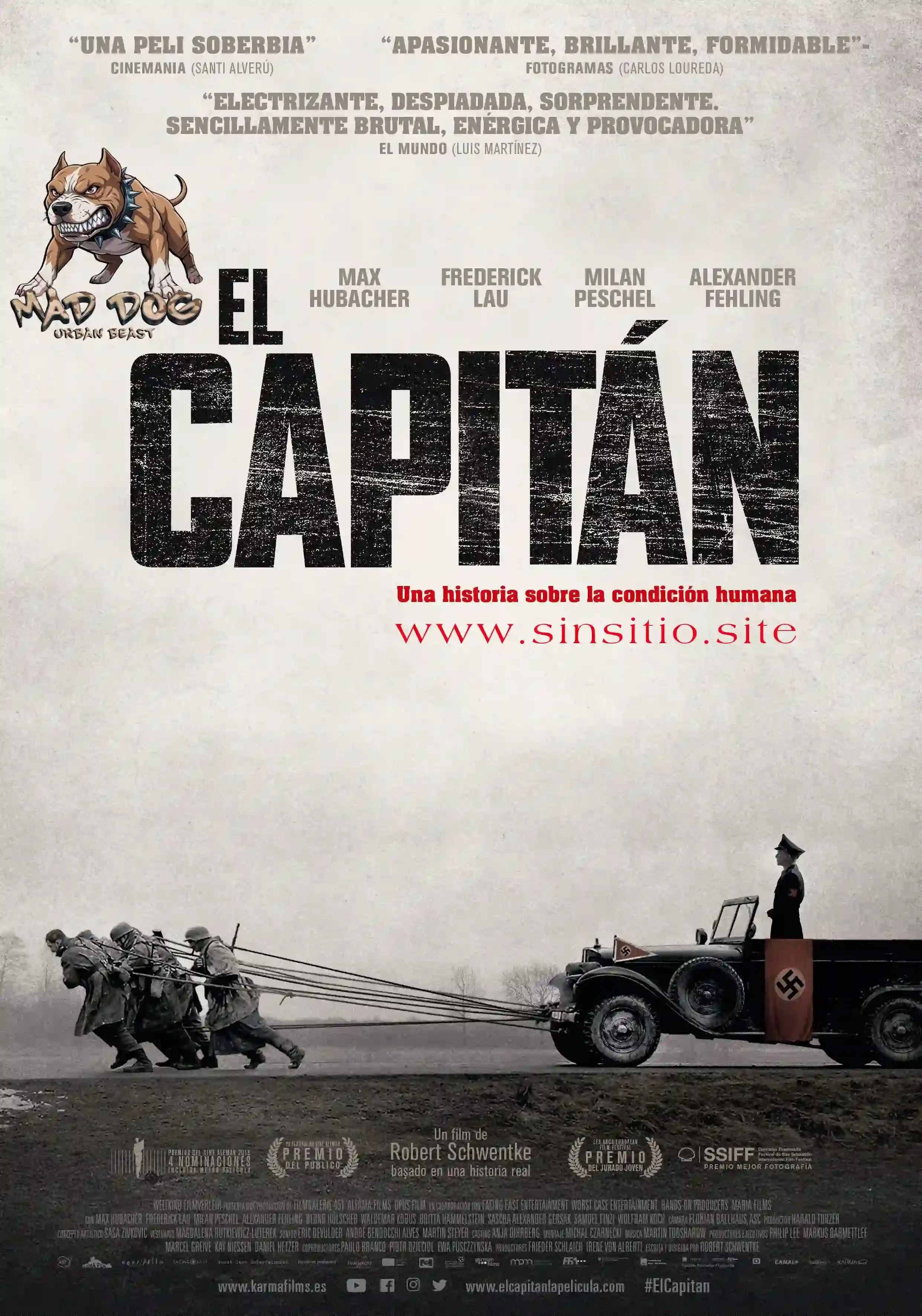 El capitán (2017).HEVC BDrip 1080p (Spanish-German+Subs)