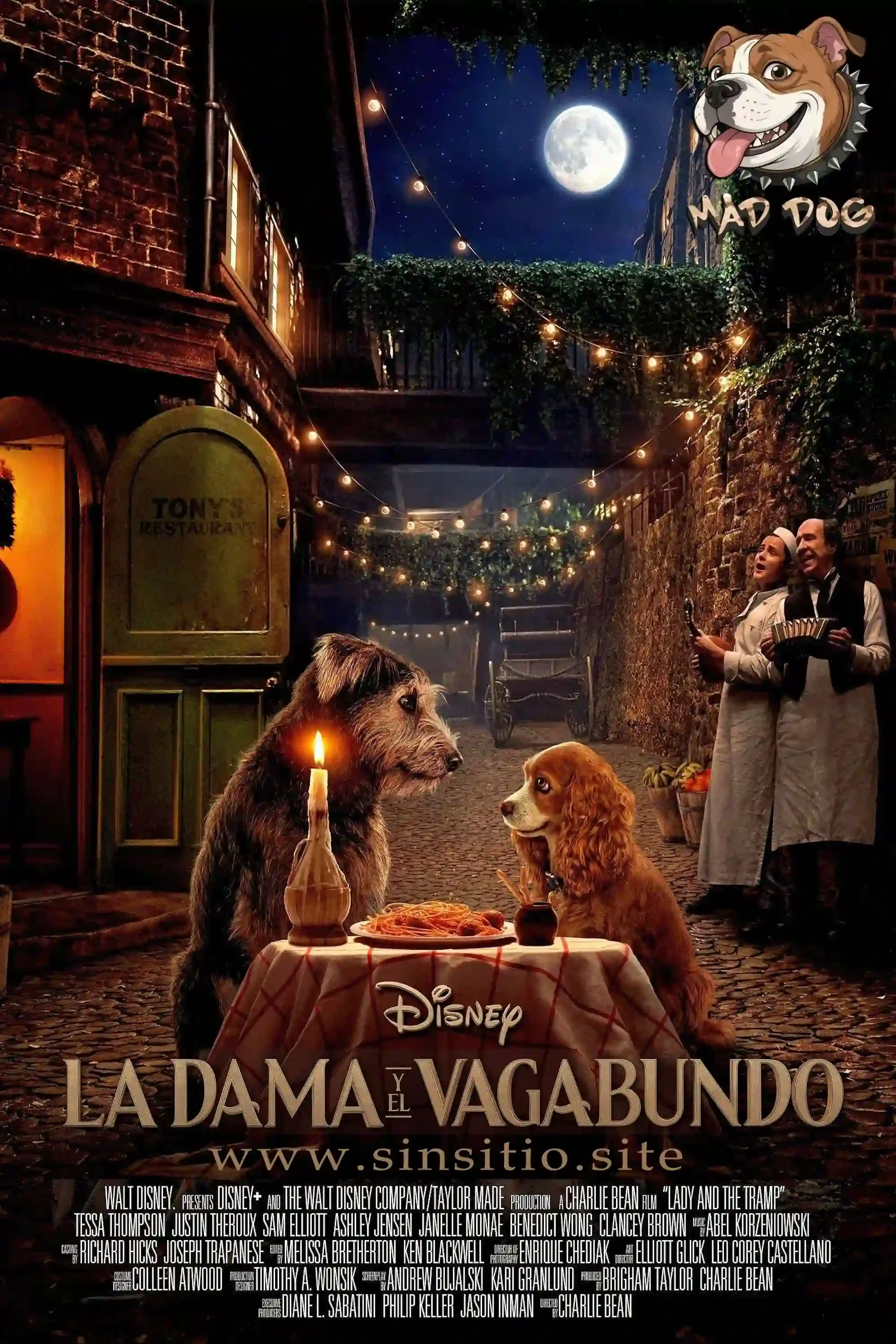 La dama y el vagabundo (2020).BDrip 720p (Spanish-English+Subt)