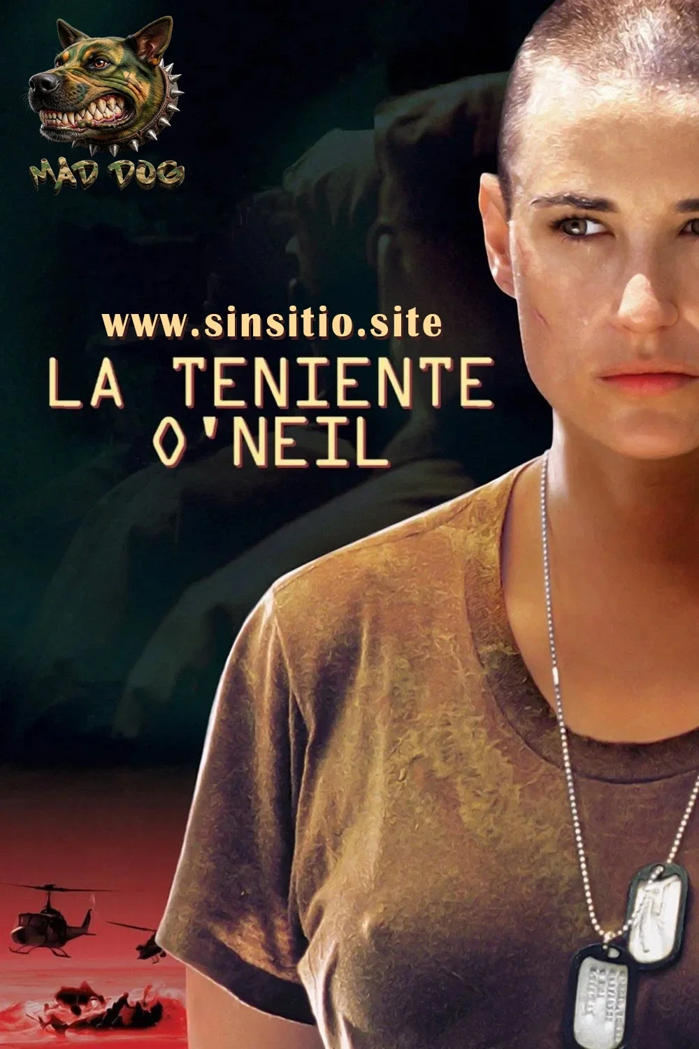 La teniente O'Neil (1997).HEVC BDrip 1080p (Spanish-English+Subs)