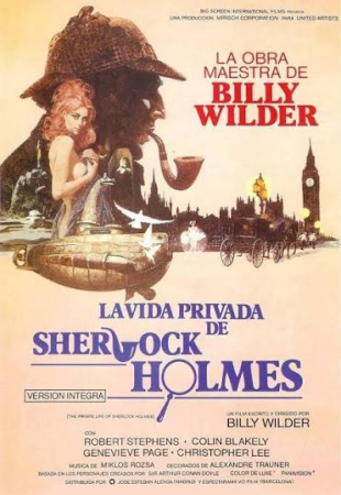 La Vida Privada De Sherlock Holmes (1970) h264 720p Castellano AAC 2.0