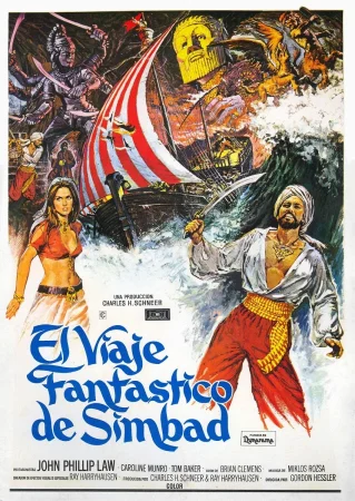 El viaje fantástico de Simbad (1973) Gordon Hessler