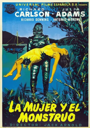 La Mujer y el Monstruo (1954) Jack Arnold