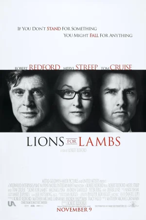 Leones por Corderos (2007) Robert Redford