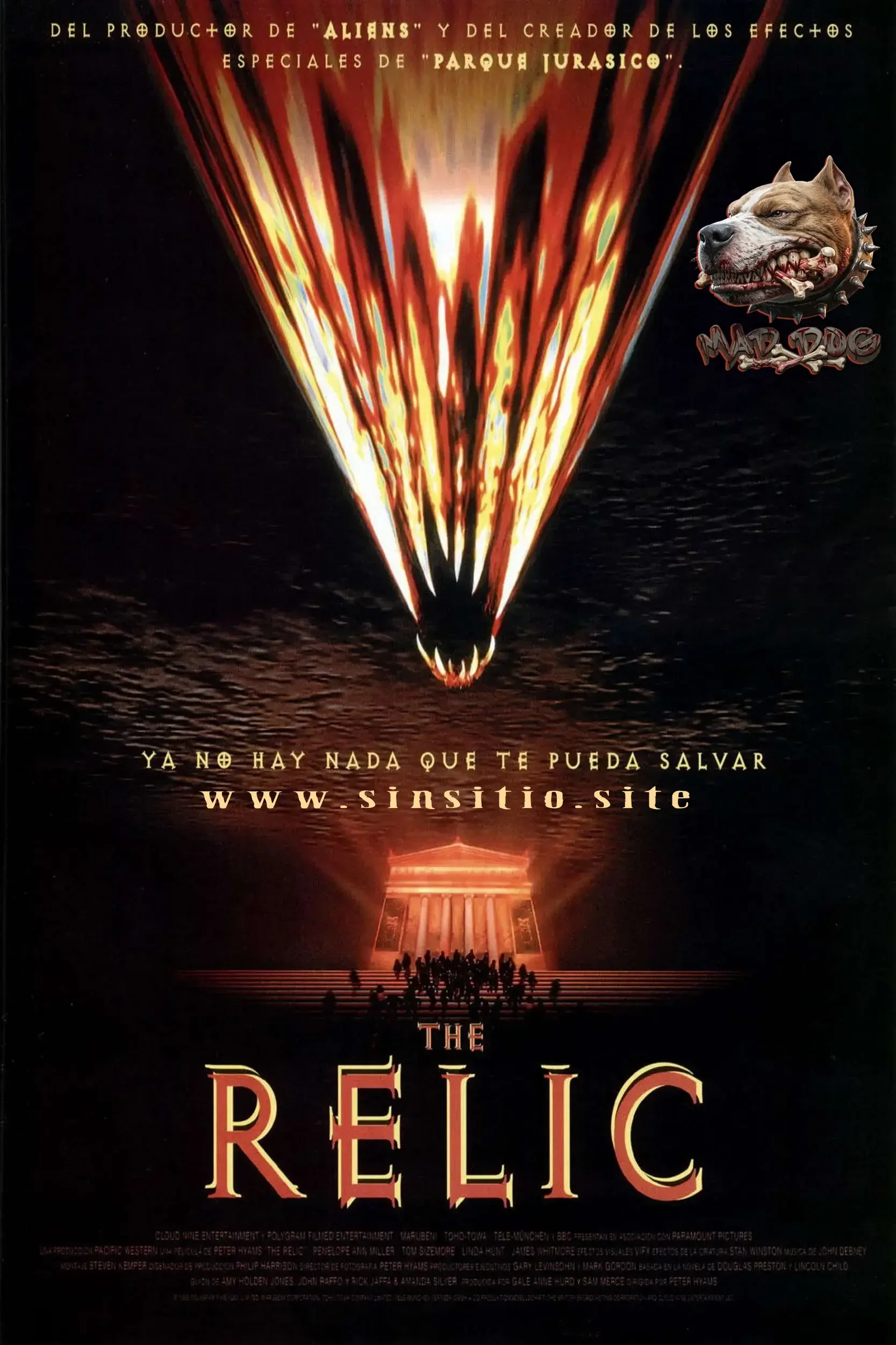 The Relic (1997).HEVC HD 1080p (Spanish-English+Subt)