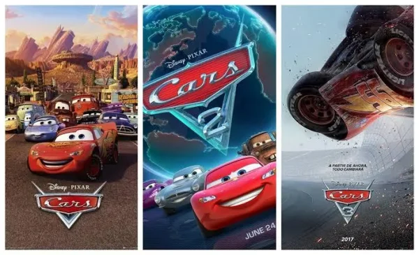 Trilogía CARS (2006-2017) BDRIP 1080p  HEVC/H264 Castellano Inglés AC3 5.1 Subt