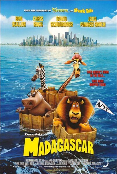 Madagascar (2005) BDRIP 1080p H264 Castellano Inglés AC3 5.1 Subt