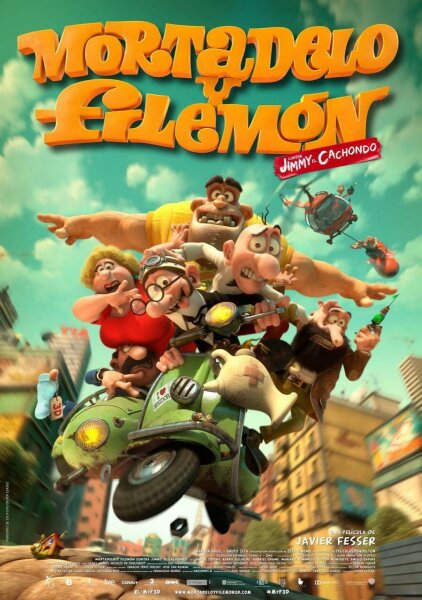 Mortadelo y Filemón contra Jimmy el Cachondo (2014) BDRIP 1080p H264 Castellano AC3 5.1 Subt